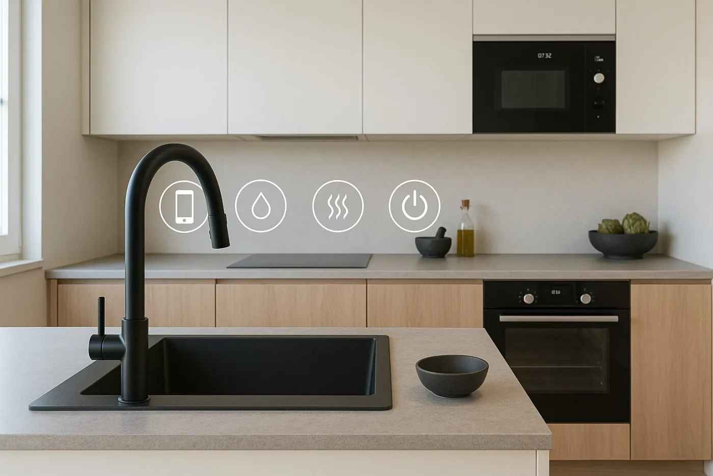 Cocinas inteligentes: cómo integrar tecnología en el diseño