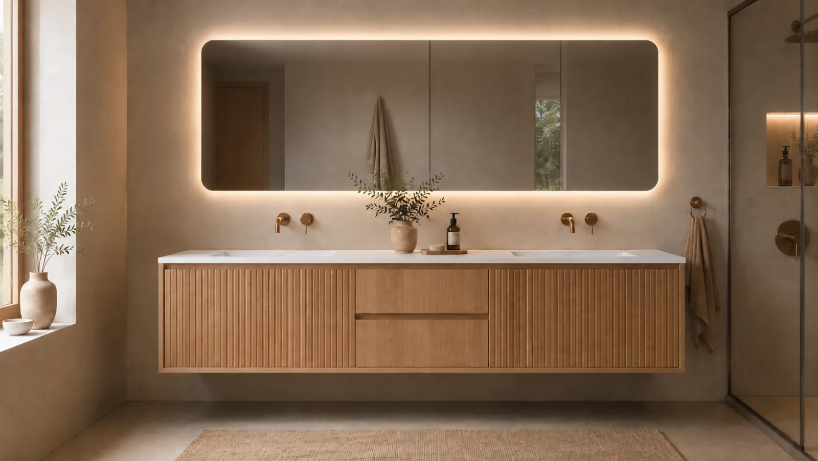 Muebles de baño a medida para aprovechar mejor tu espacio