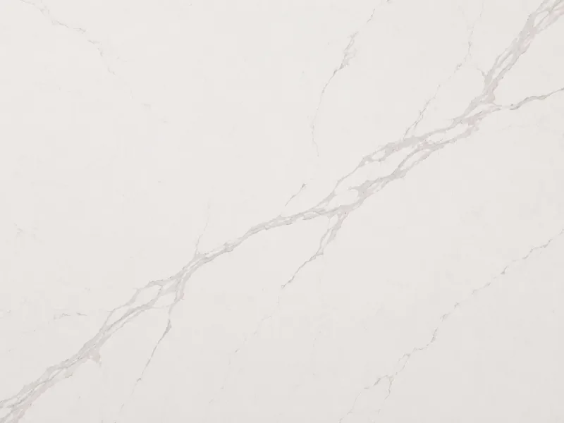 Encimera: Blanco veta gris
