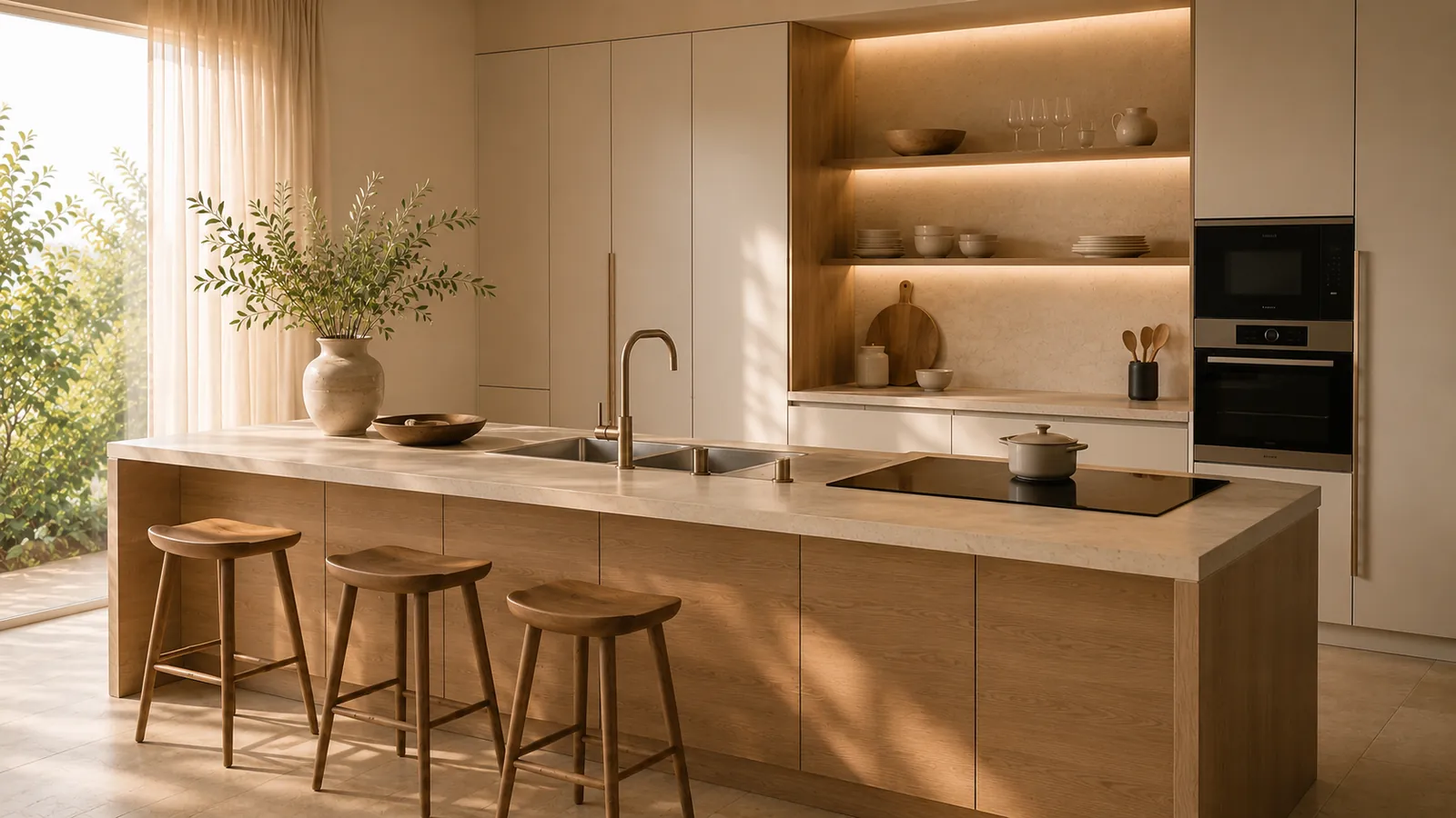 Frentes efecto madera
