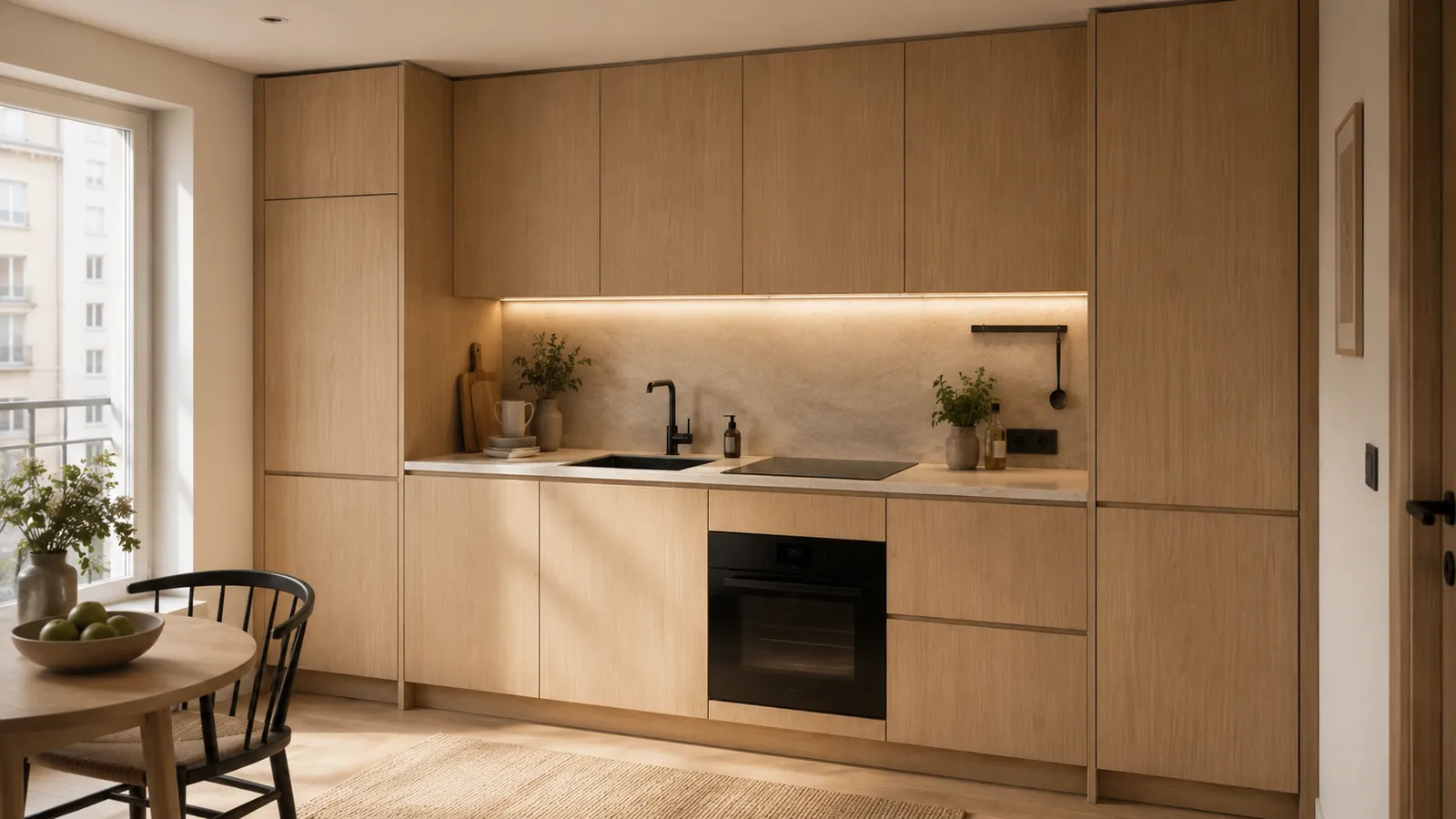 Frentes efecto madera