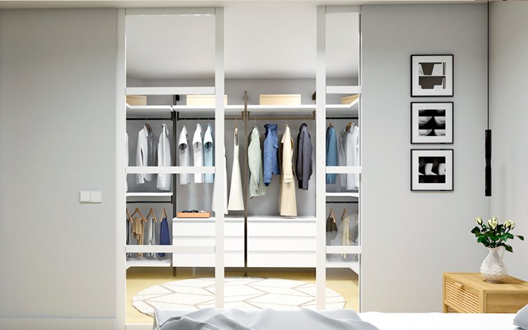 El armario ideal para cada tipo de habitación